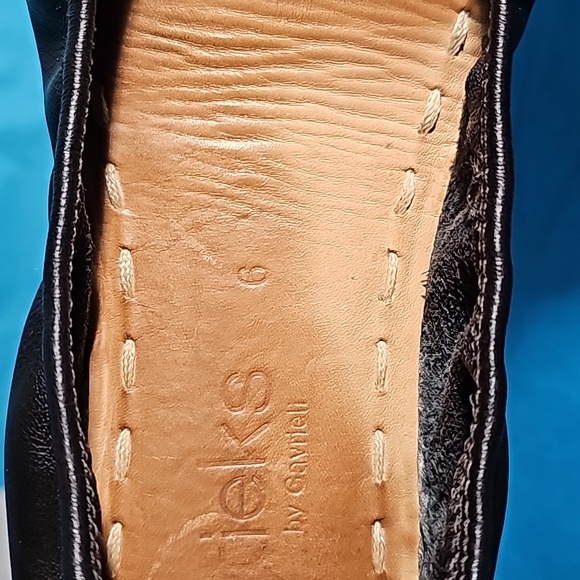 TIEKS by Gavreli Matte Black Super Cute Size 6 VGUC - Picture 11 of 12